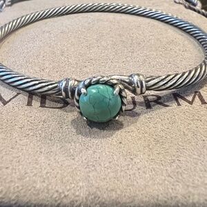 Authentic David Yurman Turquoise Chatelaine Bracelet